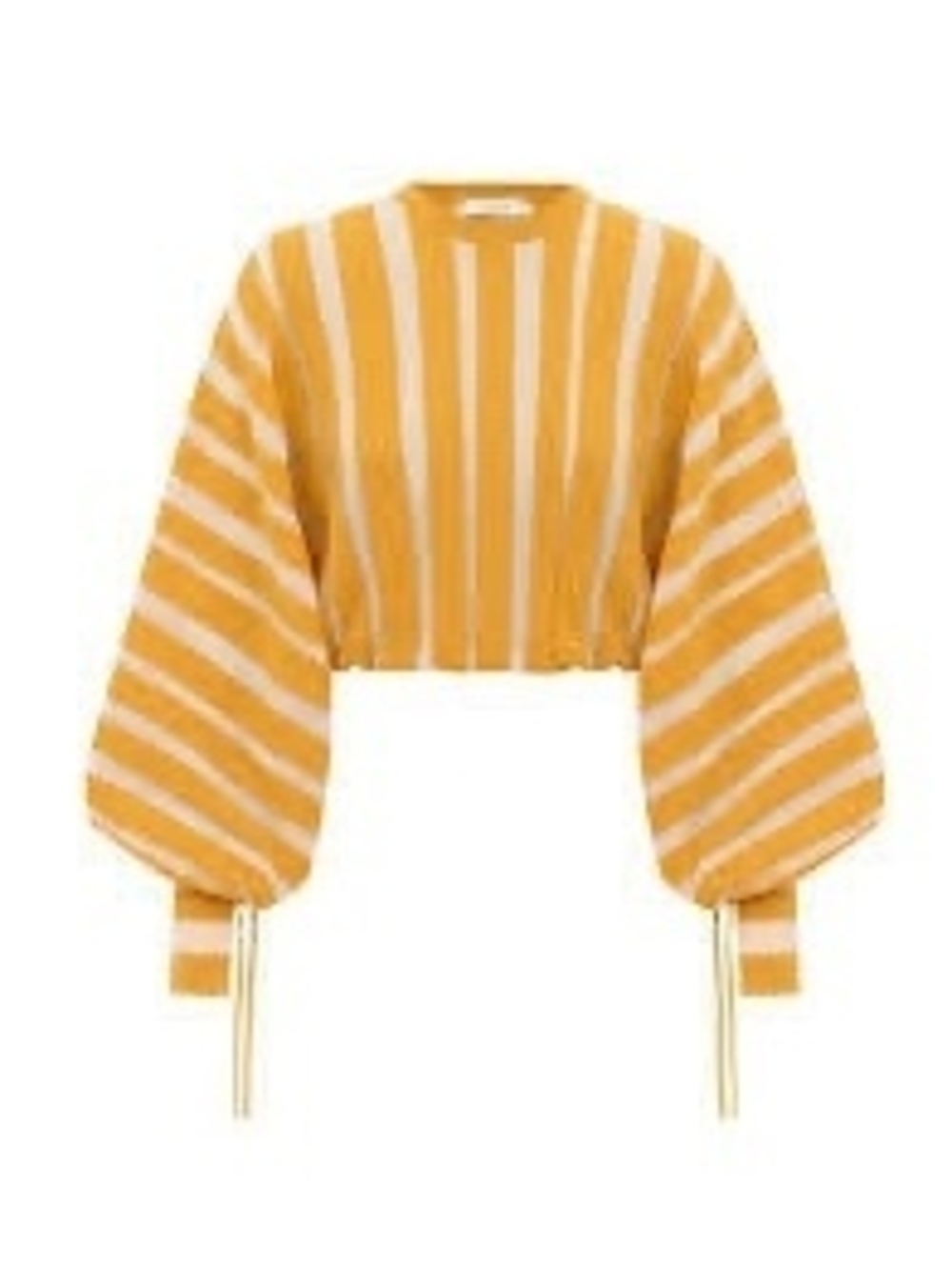 ZIMMERMANN Luna Drawn Sweater Mustard, Medium